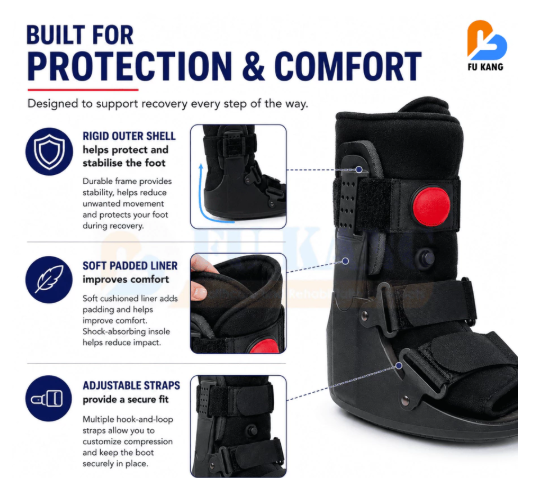 Air CAM Walker Short - Injury Support & Braces - Injury & Disability Support - Medical Supplies - Fu Kang Healthcare Shop Online Air CAM Walker Short - Injury Support & Braces - Injury & Disability Support - Medical Supplies - Fu Kang Healthcare Shop Online